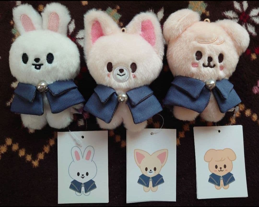 最終値下げ！StrayKids（リノ、アイエン、スンミン）キャラぬい3体セット