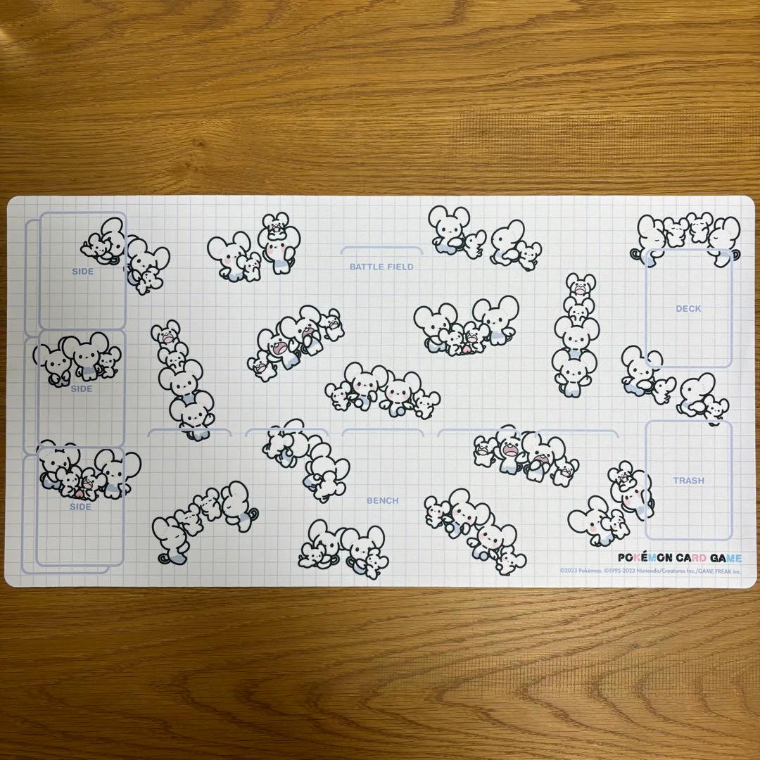 ポケモンカードゲーム ラバープレイマット イッカネズミ - メルカリ