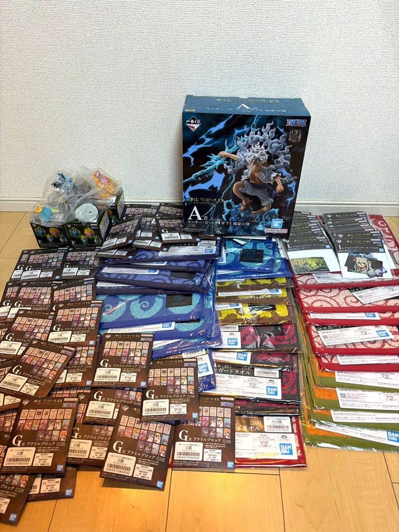 か*り様 一番くじ ワンピースEX 悪魔を宿す者達 A賞F〜I賞 121点セット