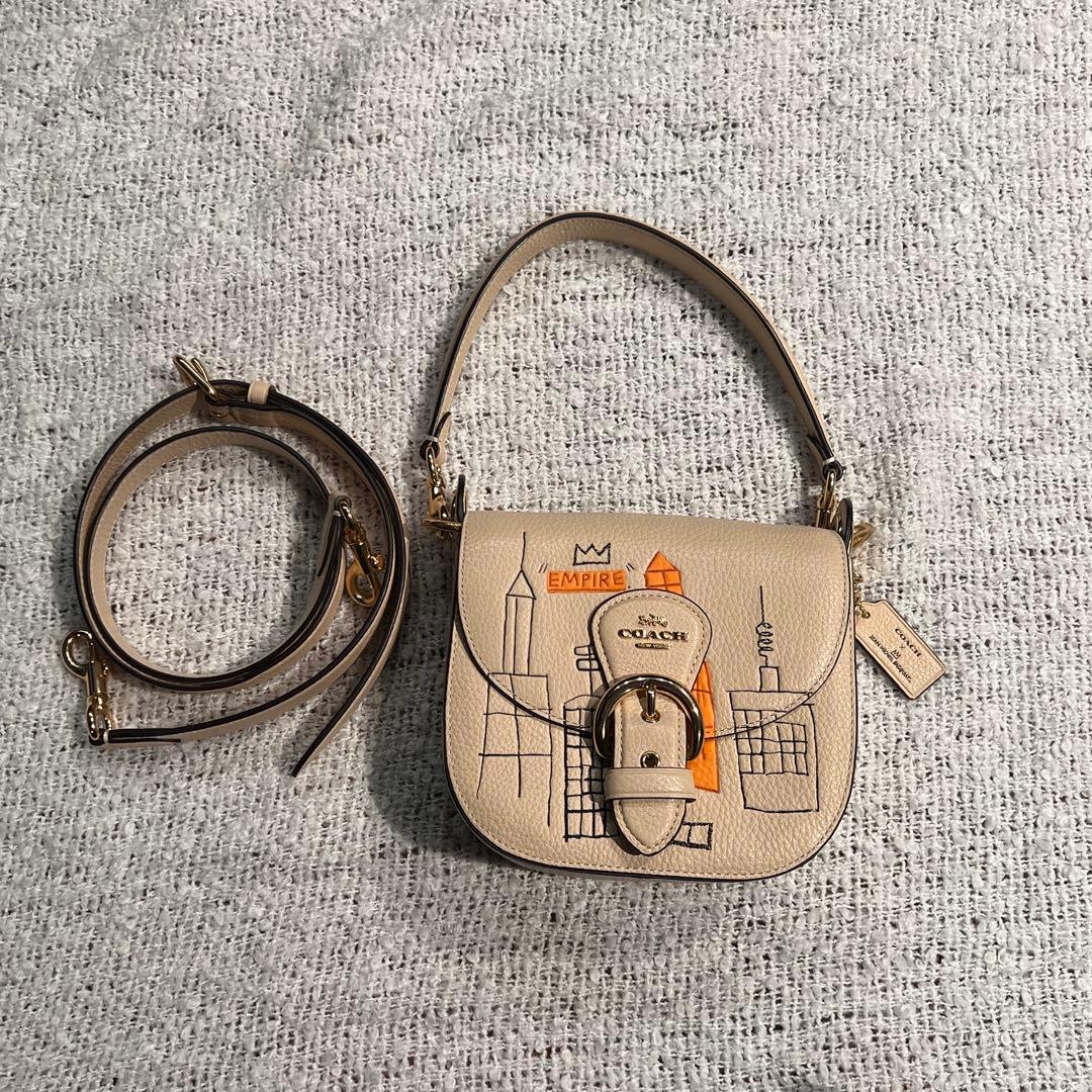コーチ 限定品 バスキア コラボ バック ショルダーバッグ ハンドバッグ