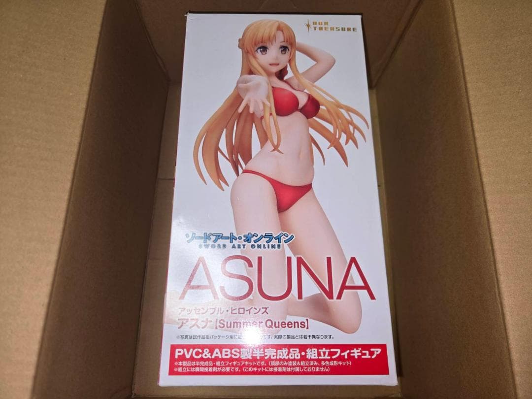 未開封【Summer Queens】アスナ　1/8 半完成品
