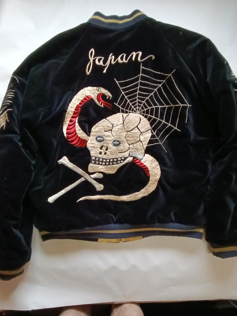 テーラー東洋 スカジャン 髑髏×赤虎 別珍×サテンキルトモデル 楽天市場】テーラー東洋 TAILOR TOYO TT15666 スカジャン 別珍