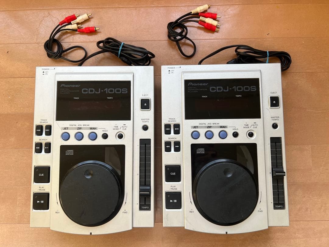 Pioneer CDJ-100S 2台 Yahoo!オークション -「cdj-100s」の落札相場・落札価格