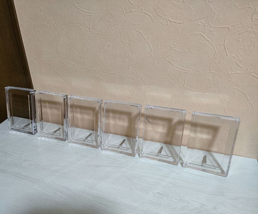 ヨロズラボ PSA専用 マグネットローダー アクリルブロック uvカット 6個