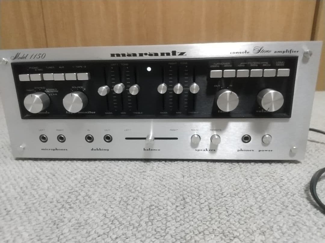 Marantz Model 1150 コンソール ステレオアンプ Marantz Model1150の仕様 マランツ