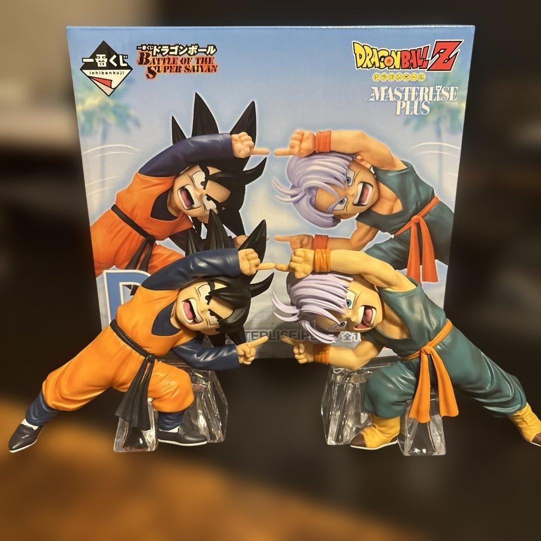 一番くじ ドラゴンボール D賞 孫悟天 & トランクス MASTERLISE - メルカリ