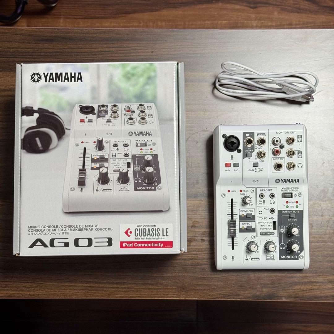 Yamaha AG03 ミキサー