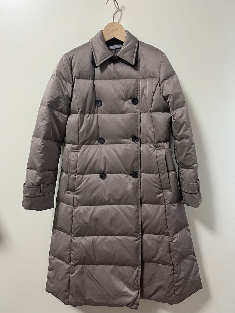 theory luxe 23AW 完売 ダブルブレストダウンコート - メルカリ