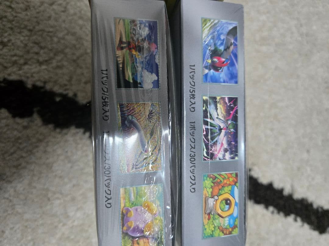 ポケモンカード4BOX シュリンク付き まとめ売り - メルカリ