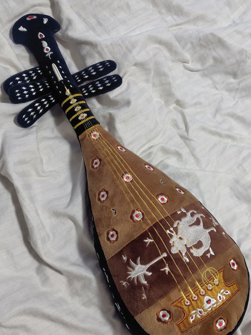 ぬいぐるみ 正倉院 THE SHOW 琵琶 楽器 正倉院THESHOW 再現模造の紹介③ 螺鈿紫檀五絃琵琶（らでんしたんのご