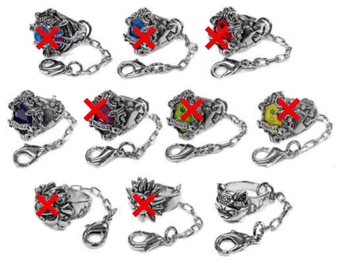 家庭教師ヒットマンREBORN!コレクションチャーム1弾2弾3弾4弾」21個