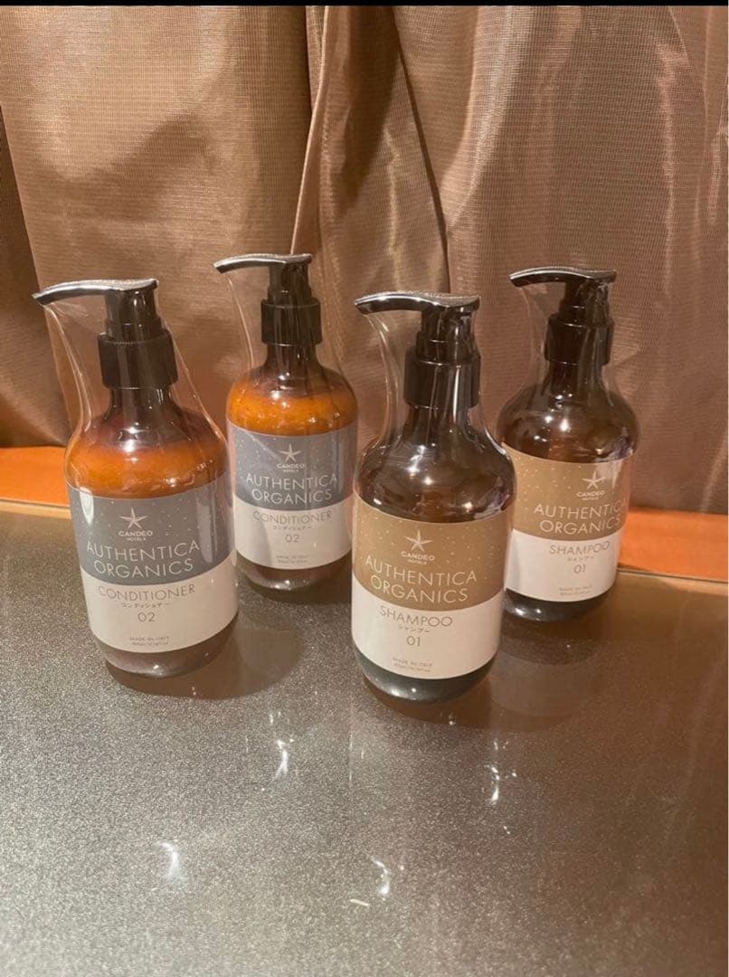 カンデオホテルズ シャンプー&コンディショナーセット 計4本