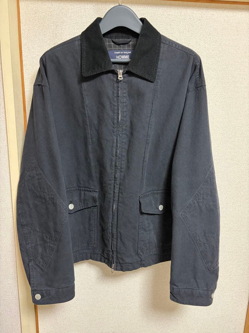 コムデギャルソンオム 綿オックス 製品加工ブルゾン 正規品