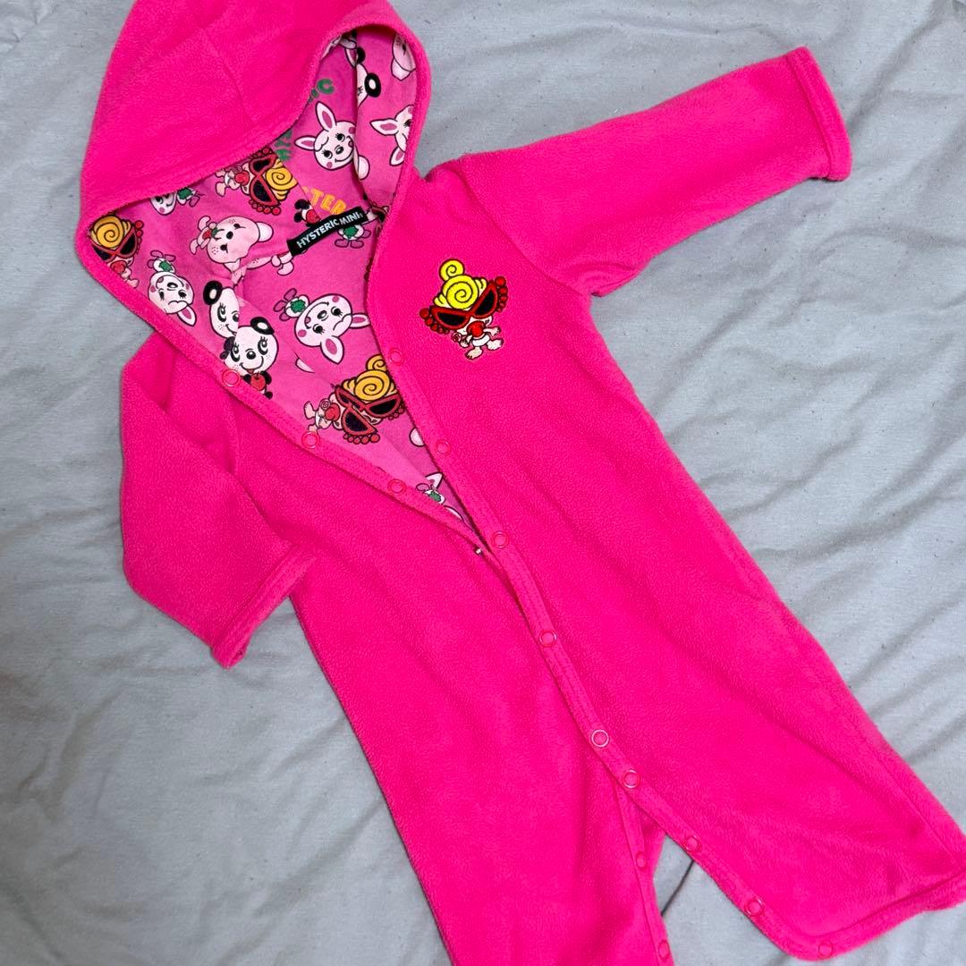 専用 ヒスミニ リバーシブルロンパース - 専用ヒスミニ 女の子2way