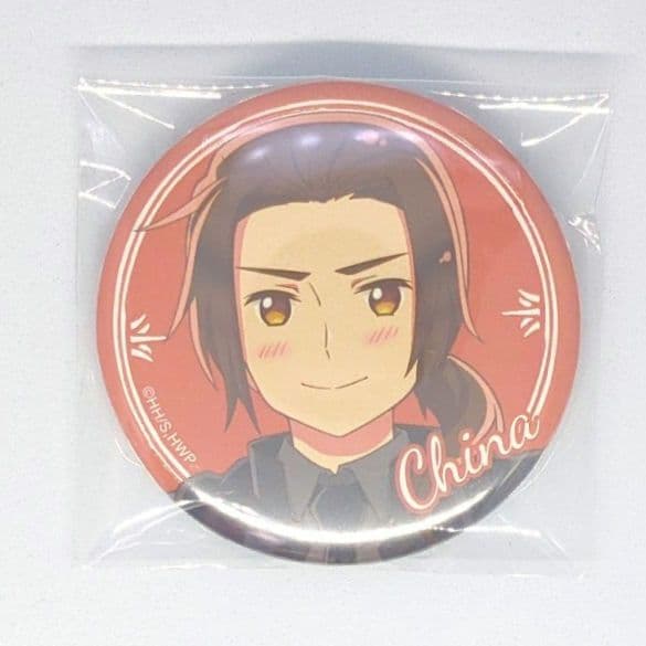 ヘタリア 中国 缶バッジ ブラックフォーマル - メルカリ