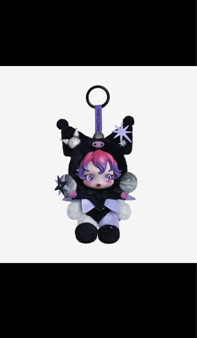 スカルパンダ × サンリオ クロミ ぬいぐるみペンダント