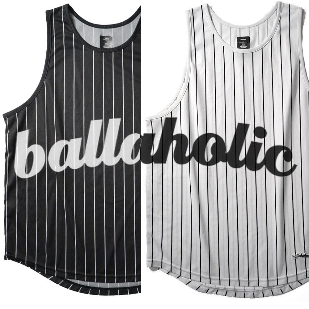 ballaholic ボーラホリック 2枚セットストライプ タンクトップ L