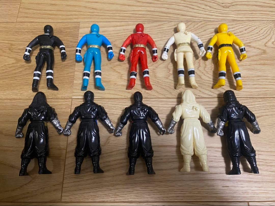 忍者戦隊カクレンジャー フィギュアセット