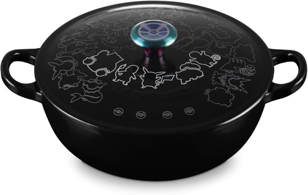 LE CREUSET ポケモンデザイン鍋 2.4L ポケモンマルミット22cm