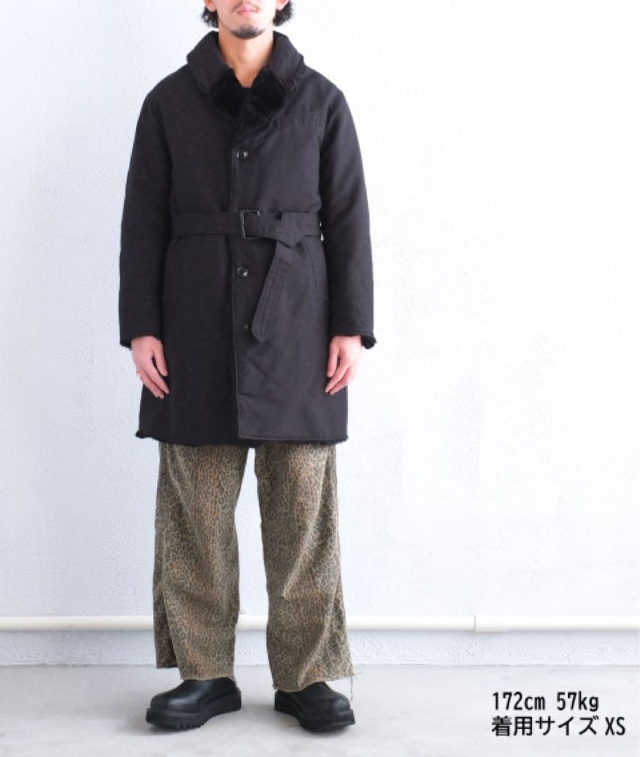 ENGINEERED GARMENTS ショールカラーボアリバーシブルコート - メルカリ