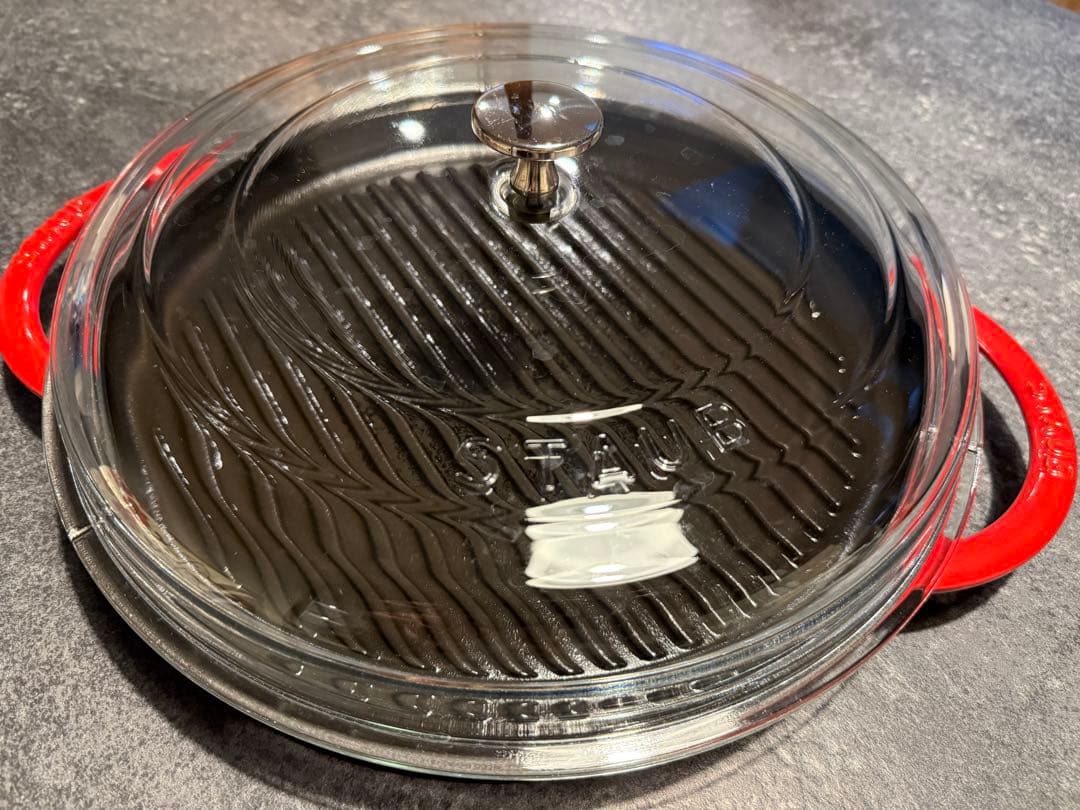 STAUB 赤 グリルパン 蓋付き ストウブ スキヤキ＆グリル スキヤキ＆グリルパン | ツヴィリング公式