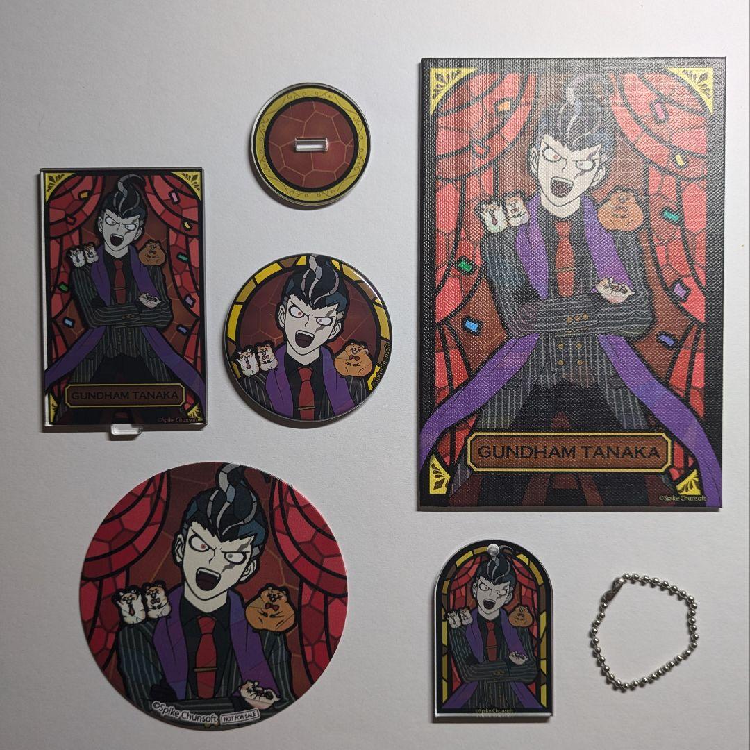 ダンガンロンパ 田中眼蛇夢 10周年 ドレスアップ アクリルスタンド 缶