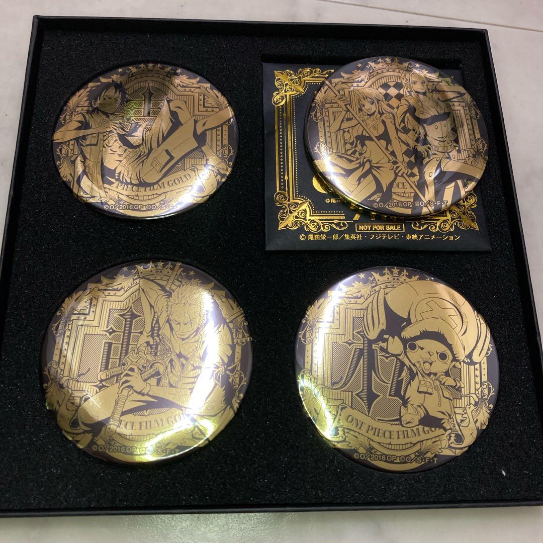ONE PIECE FILM GOLD』輩～YAKARA～缶バッジ第711弾金 - メルカリ