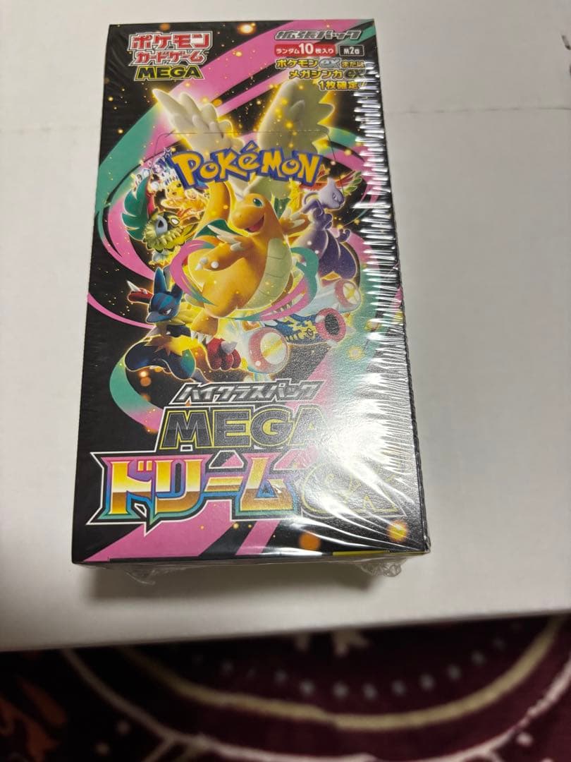 新品　ポケモンカードゲーム MEGA ドリームEX ボックス