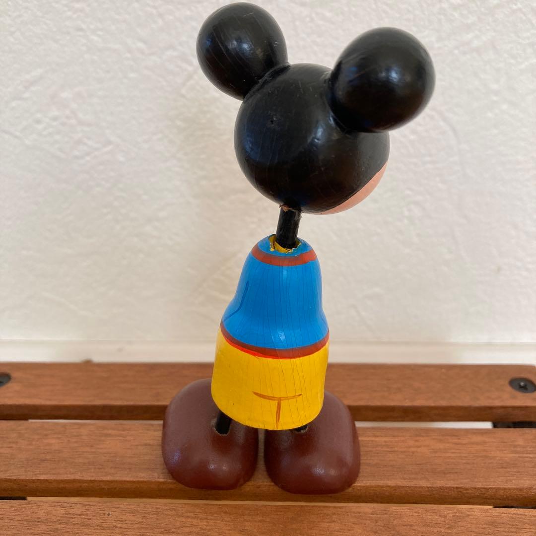 昭和レトロ ディズニーまんがこけし ミッキーマウス ヴィンテージ 日本