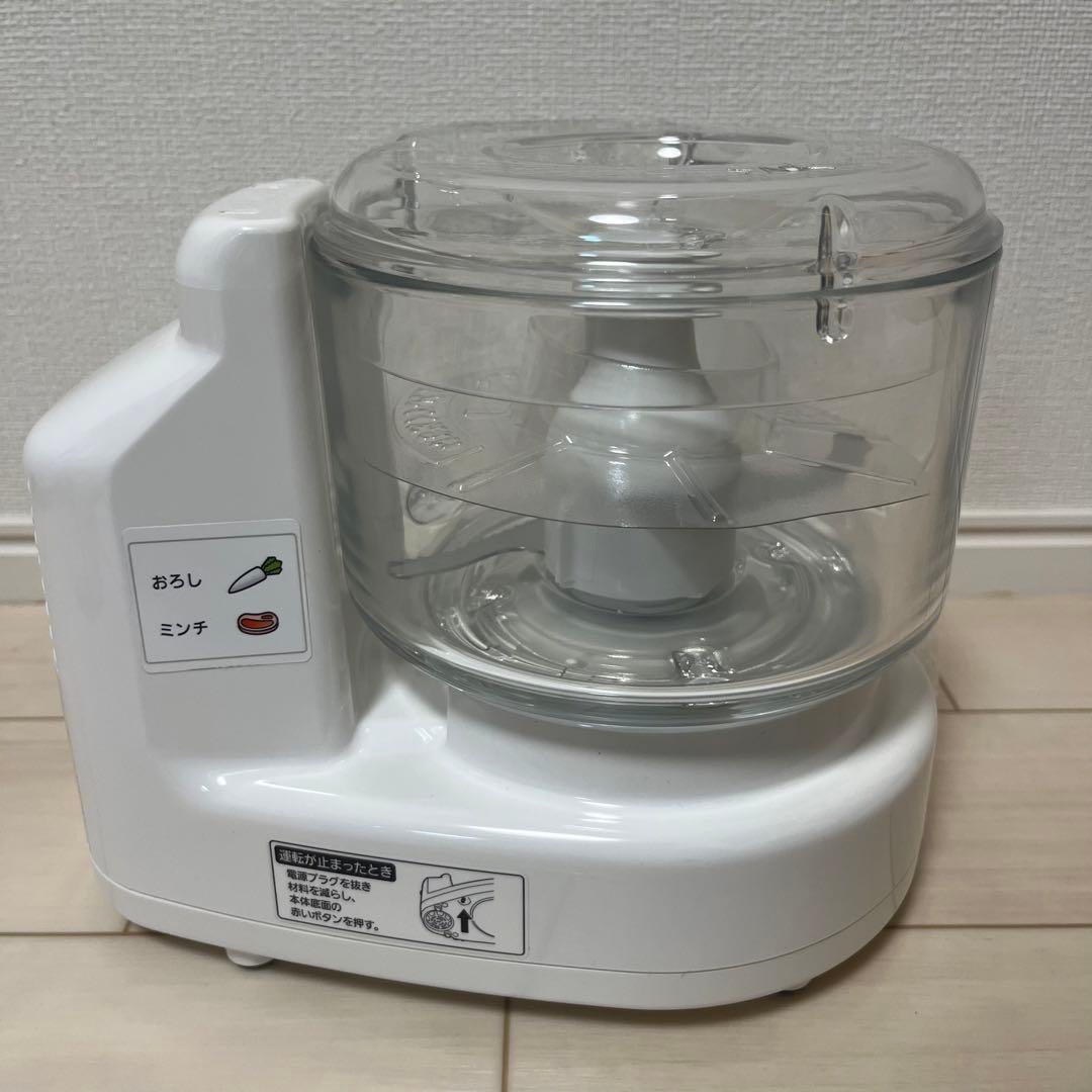 Panasonic フードプロセッサー MK-K48P-W - メルカリ