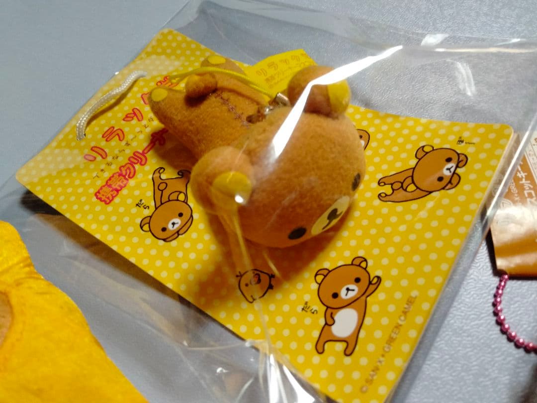 リラックマ マスコットキーチェーン等5種 コリラックマ キイロイトリ