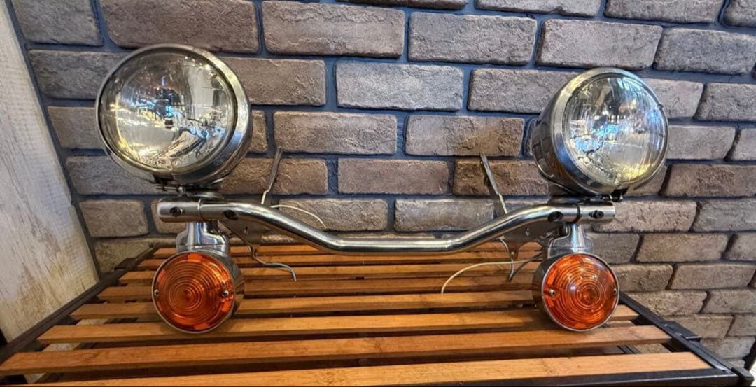 ショベルヘッド　フォグランプ・ウィンカー　ハーレー