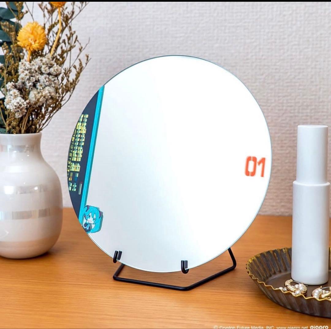 スタンドパブミラー 初音ミク / キャラパブ 予約特典クロス付き 未使用新品