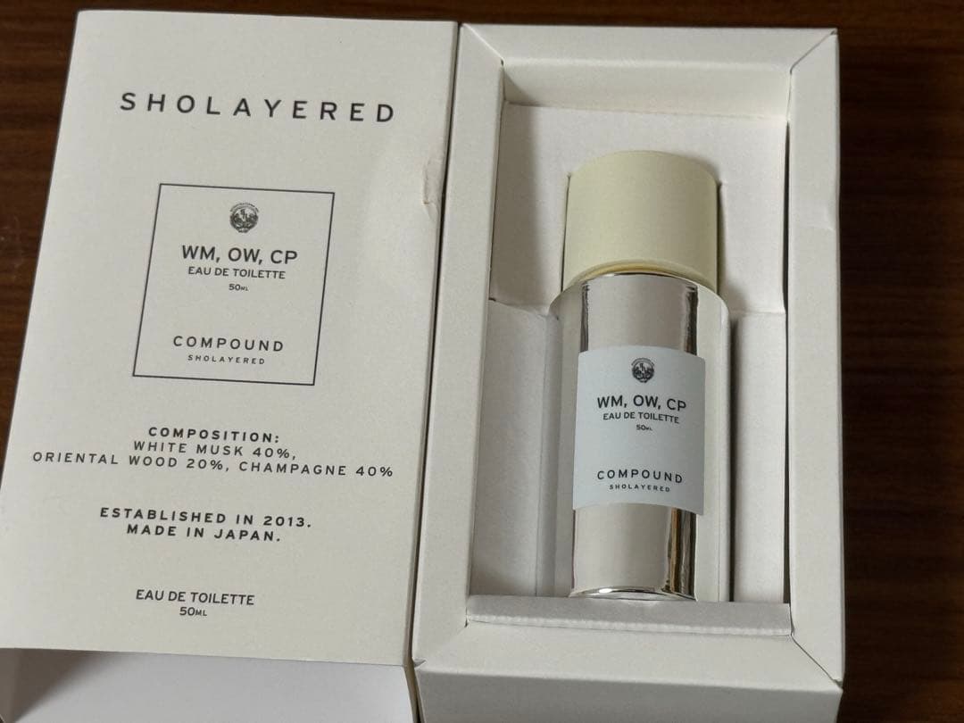 SHOLAYERED ショーレイヤード コンパウンド オードトワレ 香水No.5