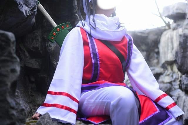 キングダム　羌瘣風　緑穂　Lサイズ コスプレ衣装&武器