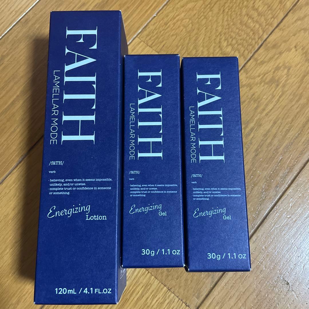 FAITH エナジャイジングローション&ゲル