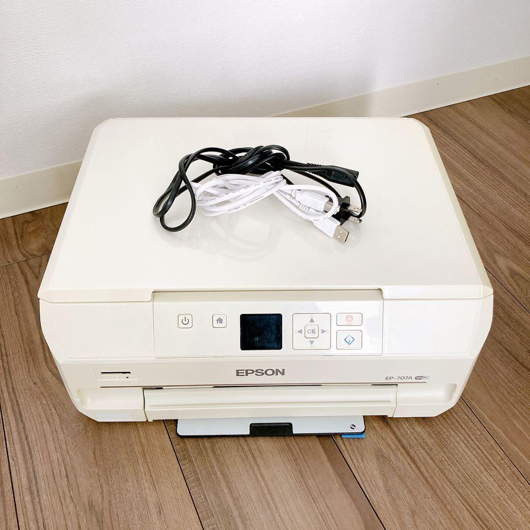 EPSON エブソン　EP-707A プリンター本体　ジャンク EPSON EP-707A インクジェットプリンター エプソン 複合機 ホワイト