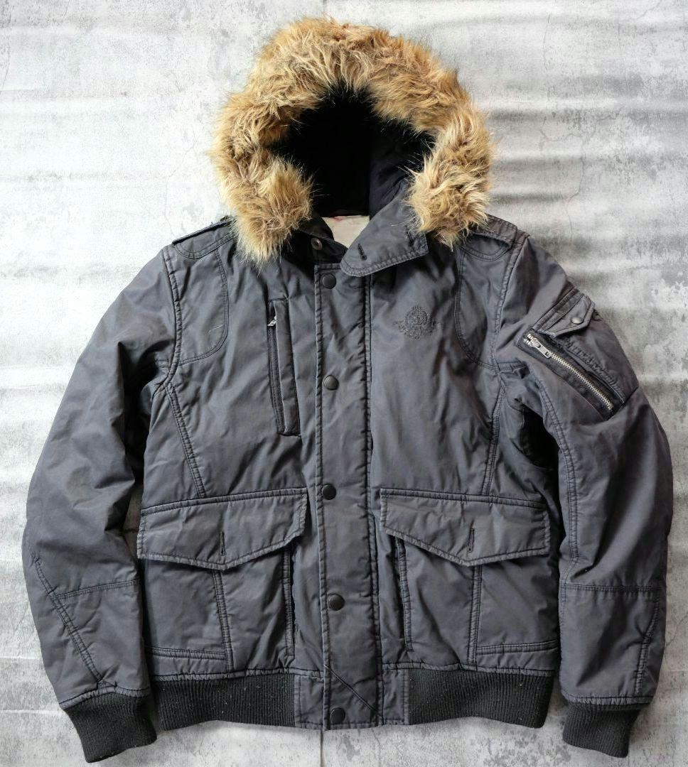 DIESELディーゼル N-2B ファー 平成 ギャル フライトジャケット 短丈