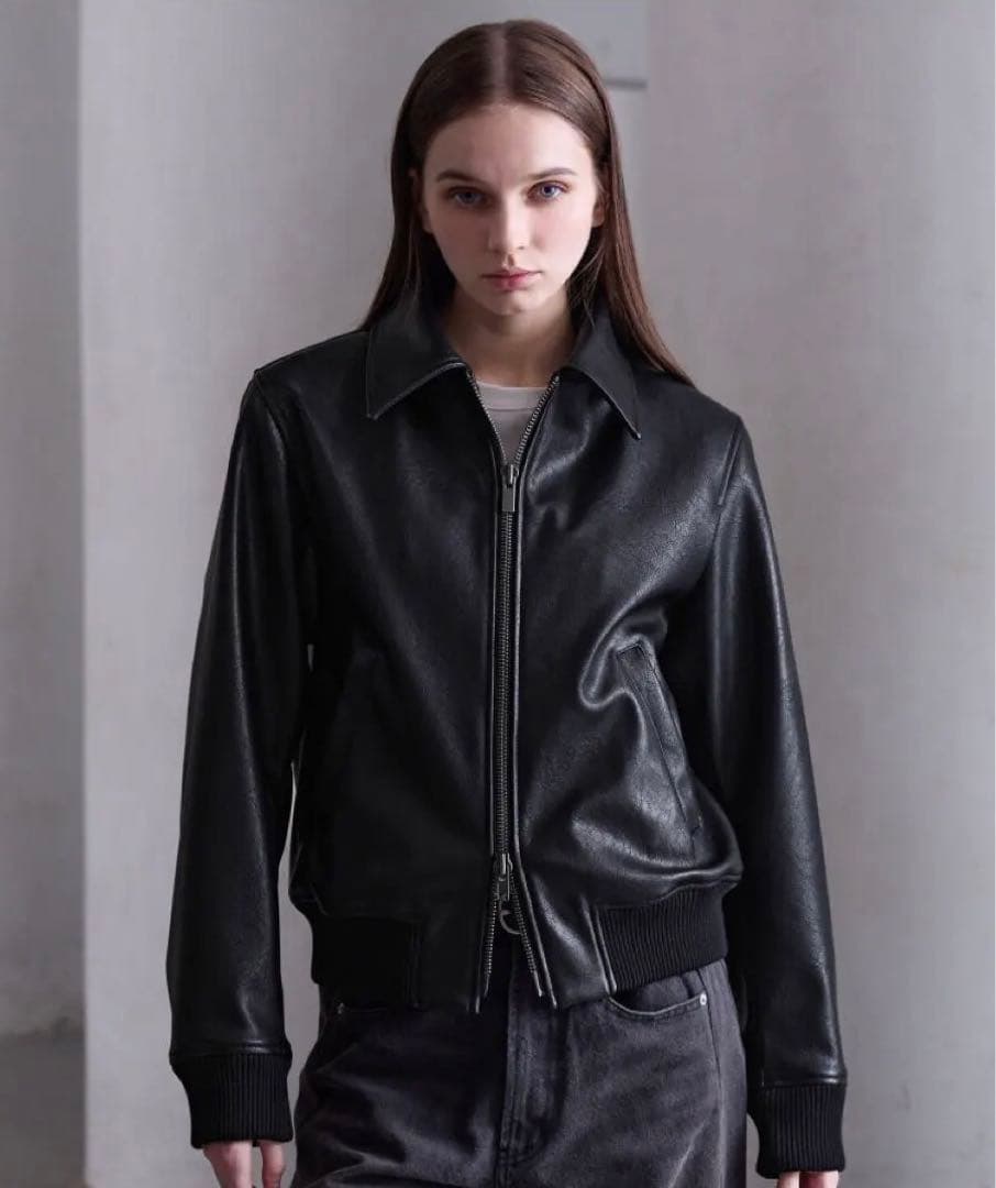 短丈 レザージャケット nugu musinsa luraku asclo