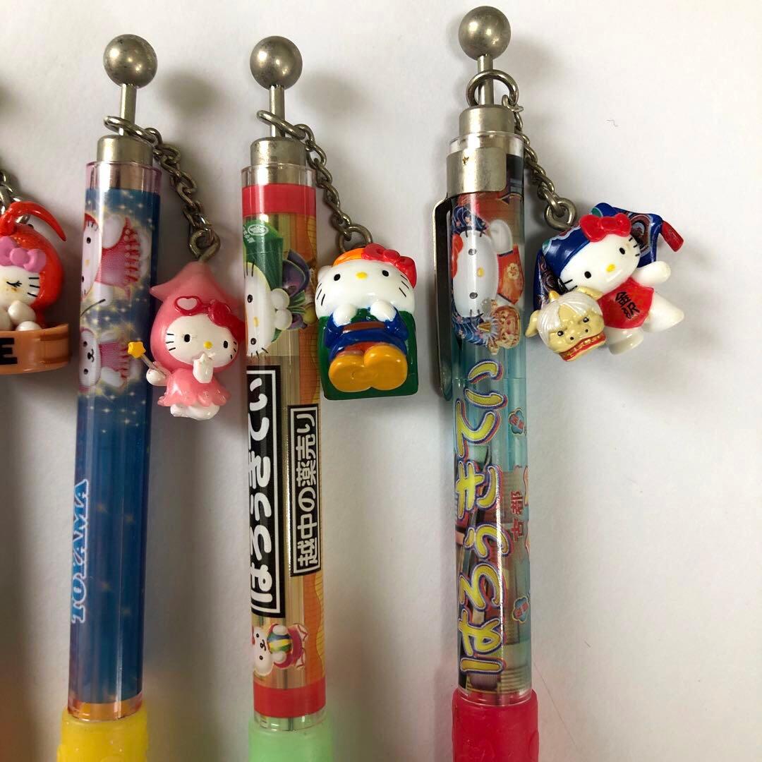 ご当地キティシャープペン8本セット 兵庫 滋賀 三重 富山 石川・金沢
