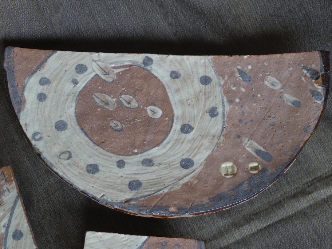 確認用追加掲載☆アロンサイス★足付組超大皿（４５ｃｍ）