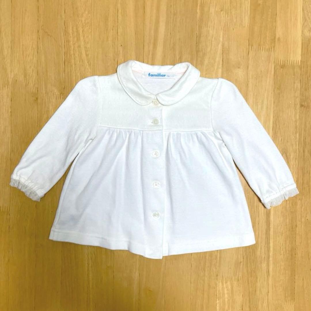 ファミリア】ジャンパースカート＋ブラウス 2点セット 70 入園式