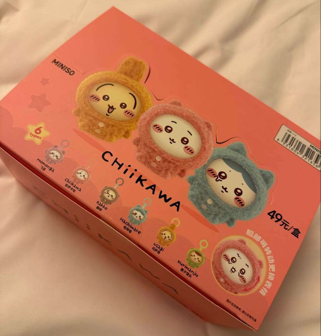 ちいかわ MINISO フェイスチェンジ マスコットフィギュア 6種コンプ