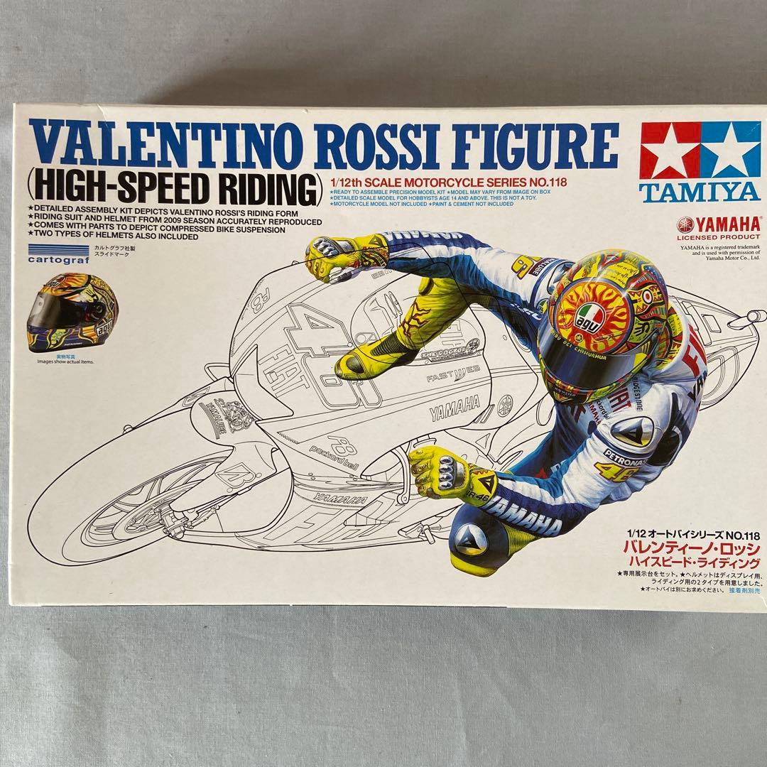 【希少】タミヤ 1/12 バレンティーノ・ロッシ ハイスピードライディング