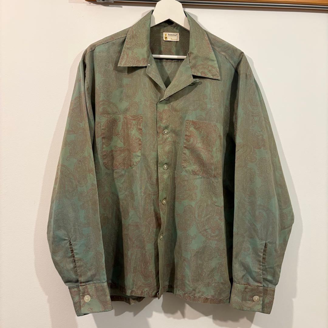 60s-70s TOWNCRAFT 開襟シャツ
