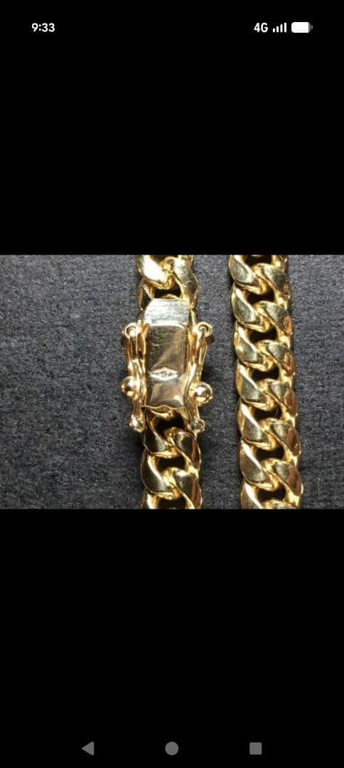 国内外最安値 10k マイアミネックレス 中空 アメリカンジュエリー 金