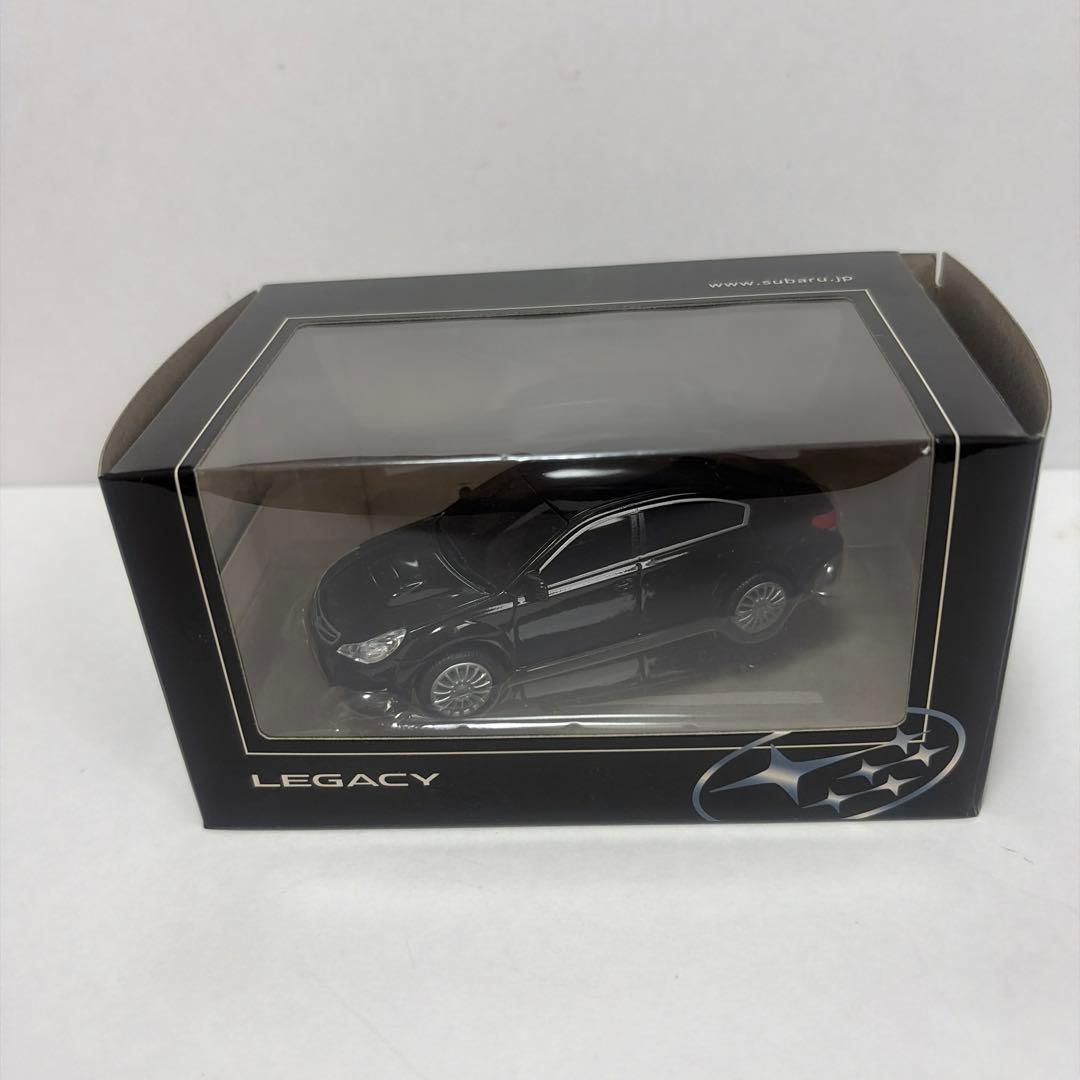 スバル LEGACY ブラック ミニカー