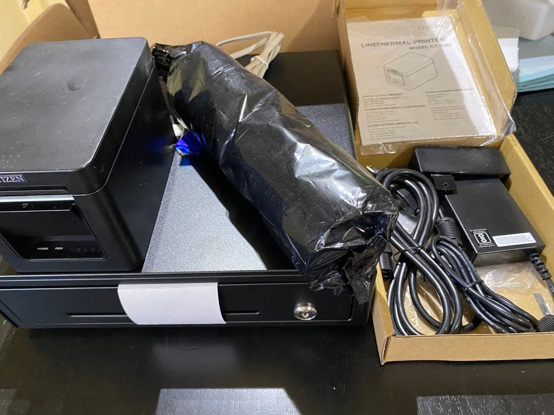 SALE新品ビジコムレジドロアCITIZENサーマルプリンターエアレジ対応