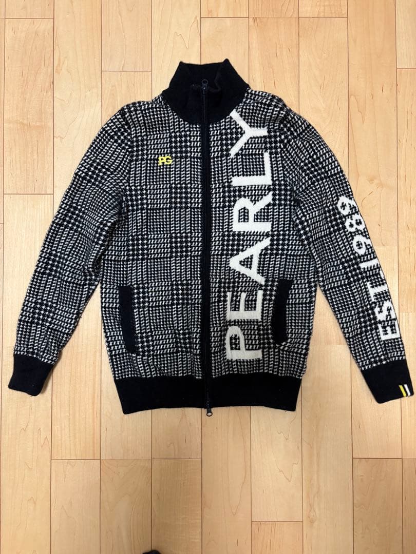 メンズパーリーゲイツ　ニットアウター5（L）カシミヤ100%