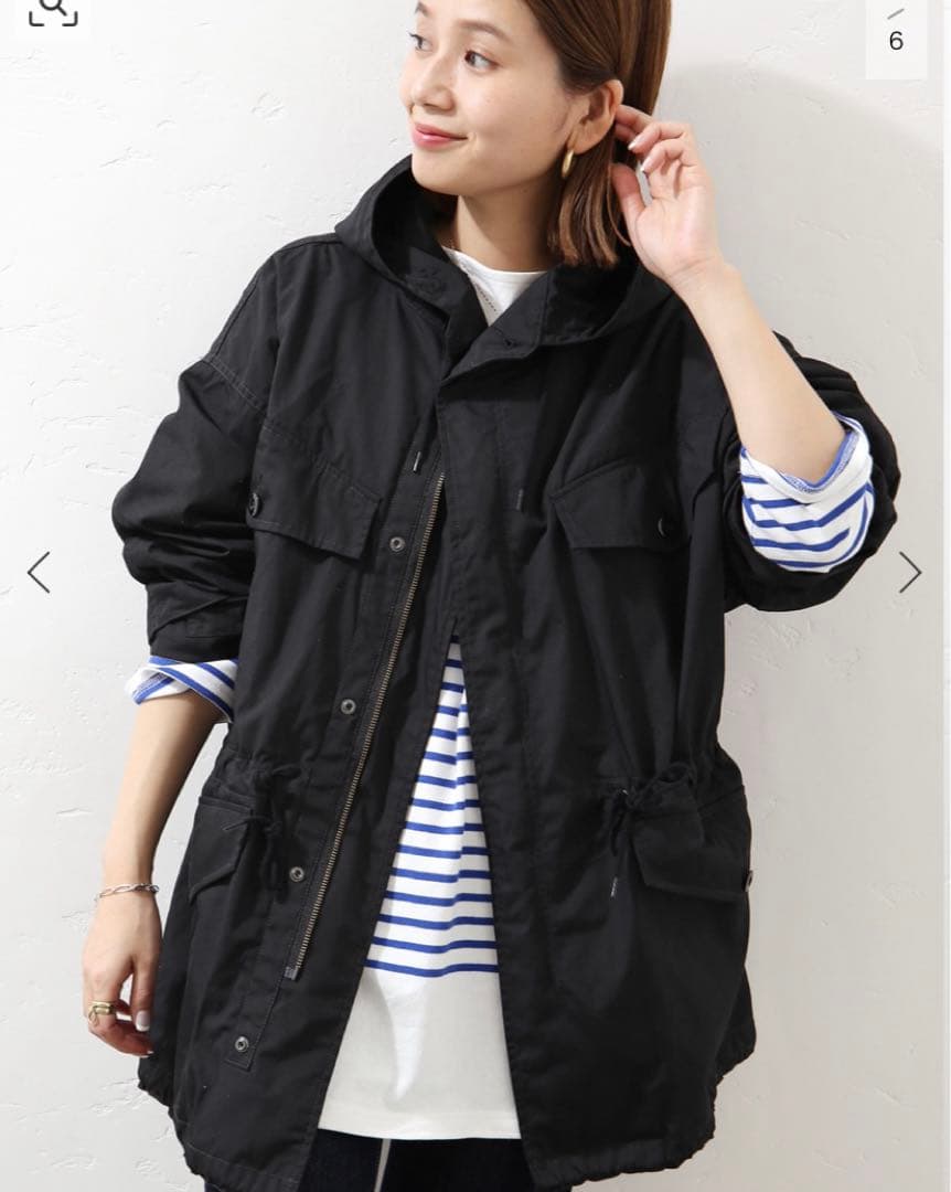 別注ARMY TWILL アーミーツイル　フーデットコート